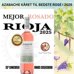 Azabache Rosado Garnacha - k�ret til bedste ros� i 2025. Fantastisk k�b