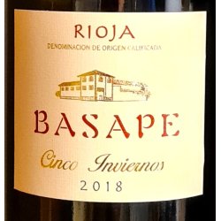 Luis Marin Diz Crianza, Cinco Inviernos 2018 100% Tempranillo drikkemoden og lkker