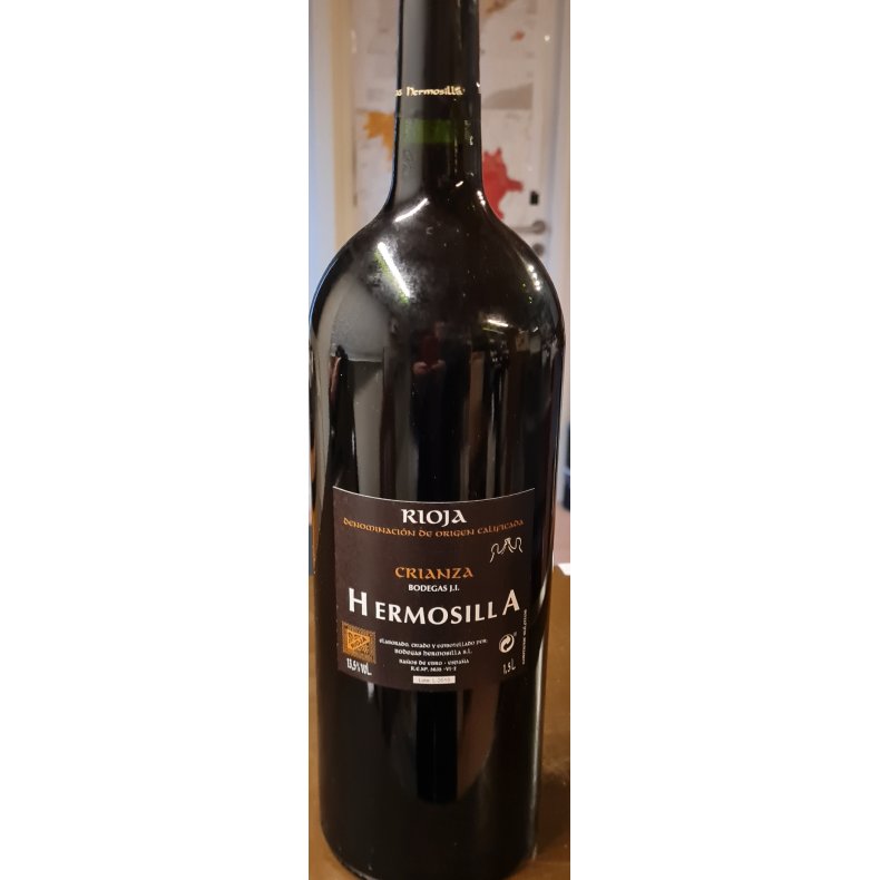 Hermosilla Crianza Magnum 2018 I Gavekarton PRISKUP 