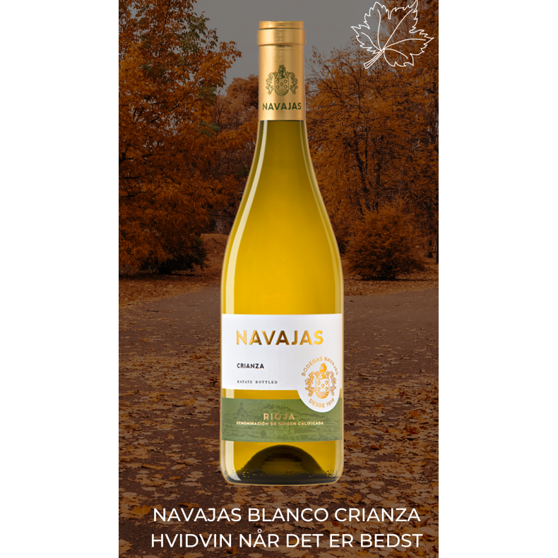 Navajas Blanco Crianza 2017 Stor prisvindende hvidvin