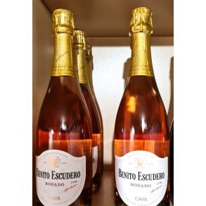 Cava Rosado Semi Seco Escudero - festlig og flot Rioja Cava 